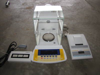 Used sartorius semimicro balance w/ statistical printer