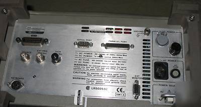 Hp 35670A spectrum analyzer hewlett packard works great