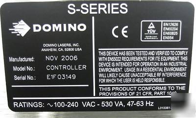 CO2 high speed marking laser, domino S200W