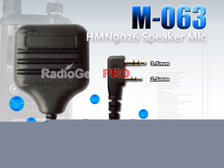 HMN9026 speaker mic for px-328 px-333 px-777 px-888