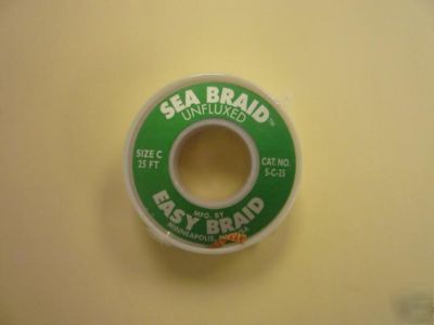 New * * sea braid unfluxed .075