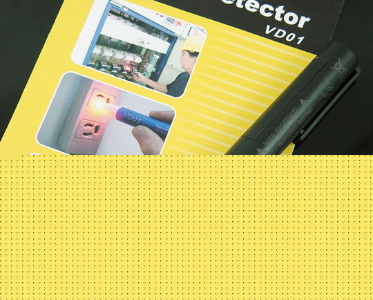 Non contact voltage volt detector stick led tester CF3
