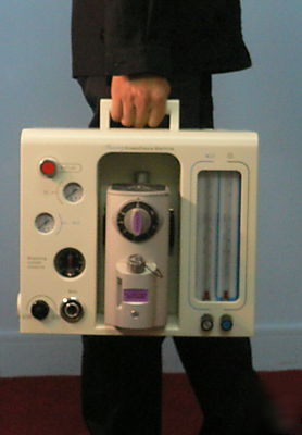 Veterinary anesthesia machine & ventilator +vaporizer