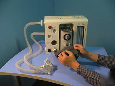 Veterinary anesthesia machine & ventilator +vaporizer