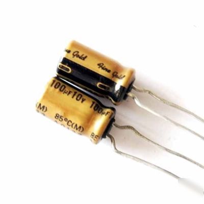 10,nichicon 10V 100UF fine-gold fg series for audio cap