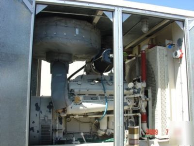 225KW detroit portable diesel generator