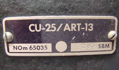 Antenna tuner cu-25/art-13 collins