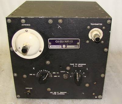 Antenna tuner cu-25/art-13 collins