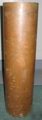 Copper pipe - 6 inch diameter x 22.5 inches 