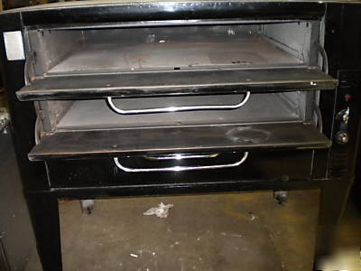 Dual-deck blodgett pizza ovens