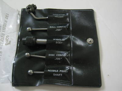 Enco wiggler or center finder set stock no. 636 7060