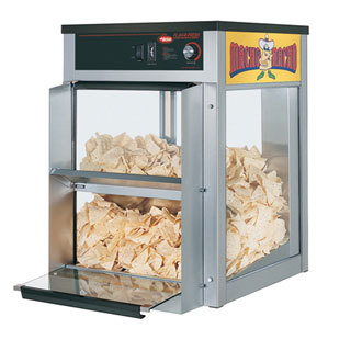 Hatco fdw-1-mn nacho chip warmer, 25 lb capacity