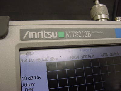 New anritsu MT8212B cell master test set- in box