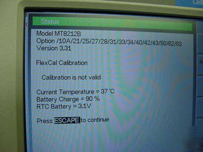 New anritsu MT8212B cell master test set- in box