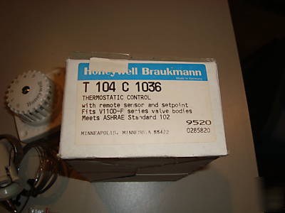 New honeywell T104C 1036 thermostatic radiator actuator 