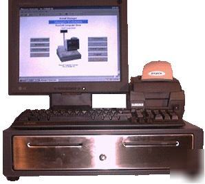 Point of sale, pos cash register - software and periph.