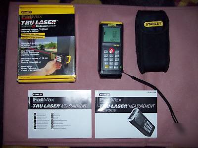 Stanley tlm-300 surveyor tru-laser measurer, # 77-930