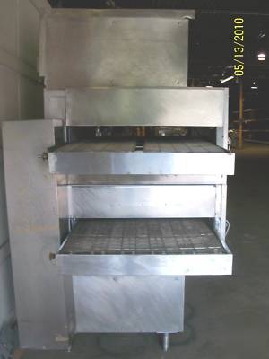 Used middleby marshall PS360 double stack conveyor oven