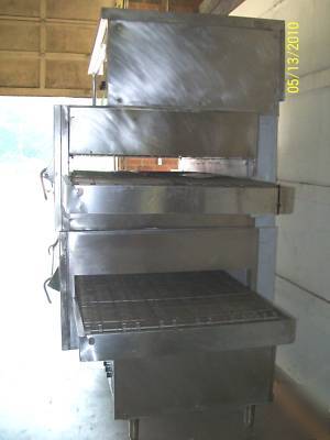 Used middleby marshall PS360 double stack conveyor oven