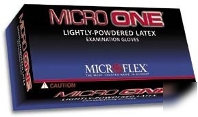 Microflex micro one lightly-powdered latex : mo-150-l