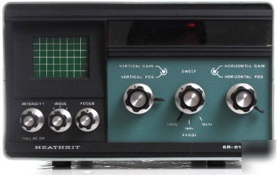 Heathkit sb-614 station monitor scope with manual 