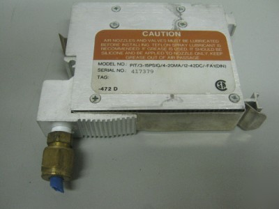 Moore pit/3-15PSIG/4-20MA/12-42DC/-FA1(din) transmitter