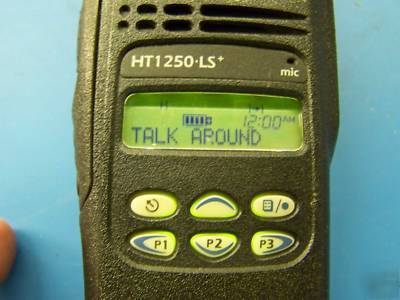 Motorola HT1250 ls+ uhf 403-470 ht 1250 ls+ excellent 