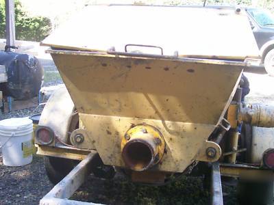 ST30 mayco hydraulic concrete pump over $7K refurb wow 