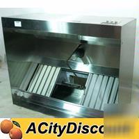Used greasemaster 5FT kitchen grease exhaust hood