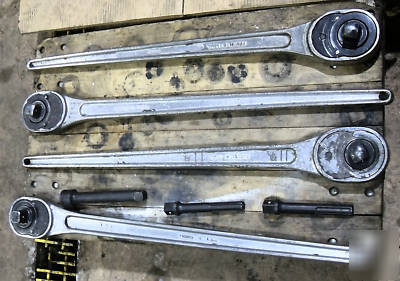 Various wrenches sockets, impact armstrong usa, ext.