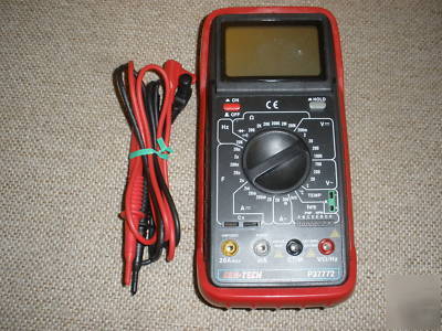 Cen-tech professional digital multimeter #37772 