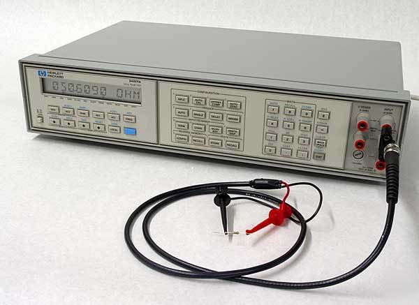 Hp-3457A 6.5-digit, lab-quality, top refurb, nist cal 