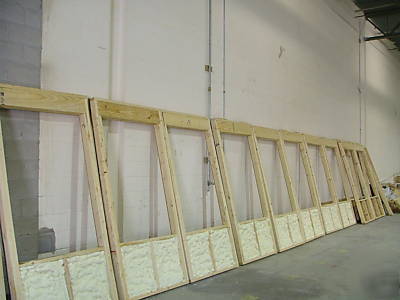 Modular wall/sunroom contruction insulated panels