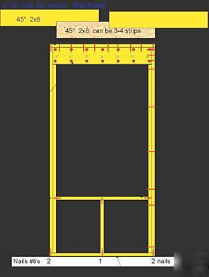 Modular wall/sunroom contruction insulated panels