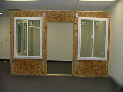 Modular wall/sunroom contruction insulated panels