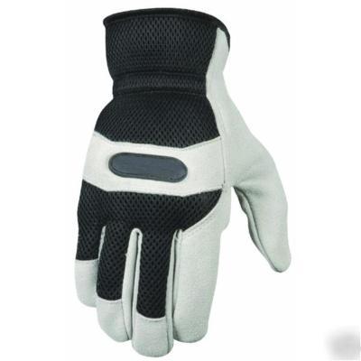 New sug grips cowhide mens gloves wells lamont 852M med