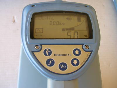 Radiodetection RD4000 pxl T10 cable locator 25
