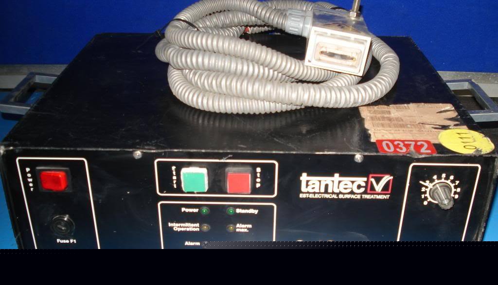 Tantec d-71299 spot corona generator surface treater