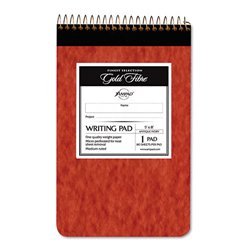 New gold fibre retro writing pad, wide rule, 5 x 8, ...