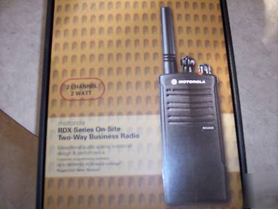 New motorola 2-way radio, RV2020BKF2AA,openbx/ 