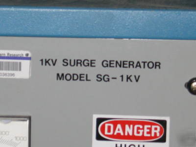 Rbr ltd 1KV surge generator model sg-1KV works checkcon