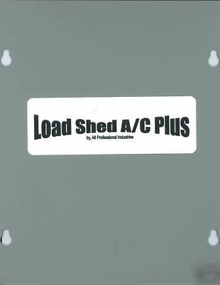 2162 generator load shed a/c plus 60Aâ„¢