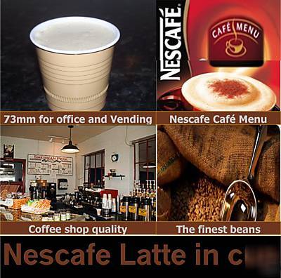 73MM nescafe luxury latte for in cup vending machines