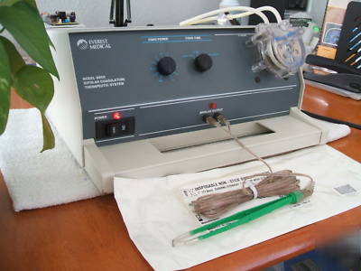 Bipolar coagulator therapeutic system with foot pedal