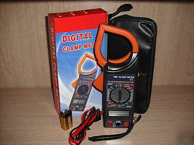 Clamp - on amp probe meter 