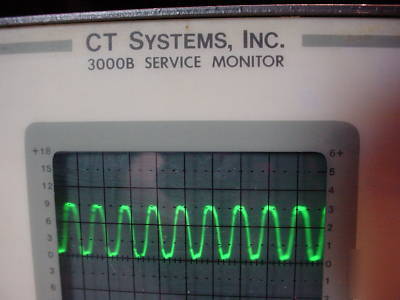 Ct systems/wavetek 3000B communications service monitor