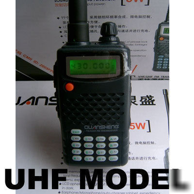 Handheld UHF400-470MHZ handheld two way radio full band