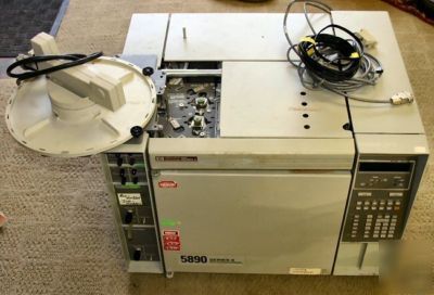 Hewlett packard hp 5890 series ii gas chromatograph gc