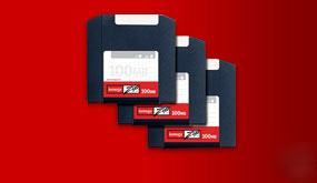 Iomega pc/mac zipÂ® 100MB disks for zip drives lot of 3