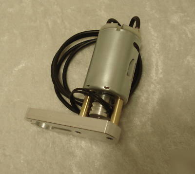 New 12 volt dc drive motor for the tb-350 cnc spindle.